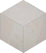 Керамическая мозаика ESTIMA Terra Mosaic/LN00_NS/TE00_NS/25x29/Cube White 29х25см 0,725кв.м.