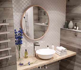 Керамическая мозаика Starmosaic Homework DL1001 Latern White Glossy 28х24,6см 0,9кв.м.