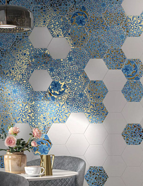 Декор KERAMA MARAZZI Талья VT\A429\24000 разноцветный 20х23,1см 0,046кв.м.