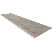 Плитка для ступеней ESTIMA Bernini Steptrade/BR03_NS/30x120x10 Gray 30х120см 0,72кв.м. неполированная