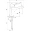 Смеситель для раковины Paini Messina MECR205N35 хром