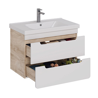 Тумба под раковину подвесная LEMARK Olivia LM08OL80T 45х75,4х54см