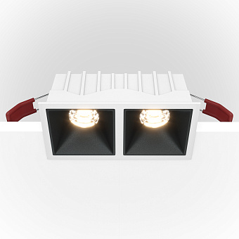 Светильник точечный встраиваемый Maytoni Alfa LED DL043-02-10W3K-SQ-WB 20Вт LED
