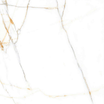 Полированный керамогранит Global Tile Montecatini_GT GT60607503PR белый 60х60см 1,44кв.м.