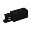 Коннектор Elektrostandard a039544 TRP-1-3-L-BK чёрный для трёхфазного трека