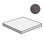 Плитка для ступеней Atlas Concord Италия MARVEL STONE ATGZ Basaltina Volcano Scalino Ang. Dx 33х33см 0,109кв.м. матовая