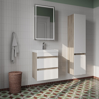 Шкаф зеркальный IDDIS Zodiac ZOD5000i99 14х50х80см с подсветкой