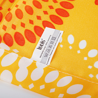 Шторка для ванной IDDIS Basic B61P218i11 180х180см оранжевый