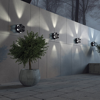 Светильник фасадный Novotech CALLE 358941 6Вт IP54 LED чёрный