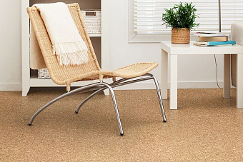 Пробковый пол CORKSTYLE ECOCORK-GLUE 915х305х6мм Mono Mono_GLUE 3,36кв.м