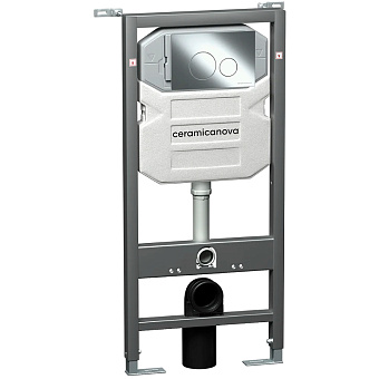 Инсталляция с унитазом Ceramica Nova PLAY CN3001_1001CH_1000