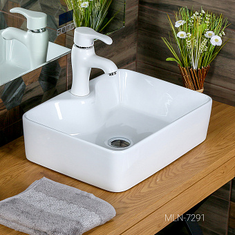 Раковина накладная MELANA 7291-805 49х38см