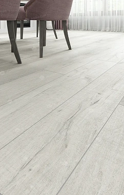 Виниловый ламинат Alpine Floor Дуб Слоновая кость ЕСО 7-17 1220х183х8мм 43 класс 1,79кв.м