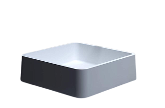 Раковина накладная SALINI GLORIA 1102202MRF S-Stone матовая 41,5х41,5см