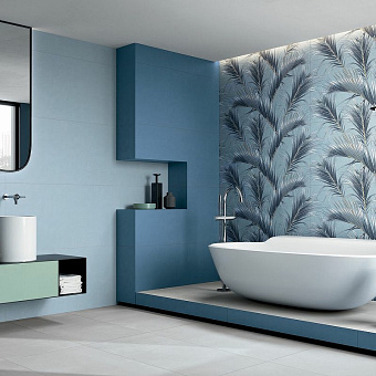 Неполированный керамогранит ABK Wide&Style Mini PF60008437 синий/голубой 120х60см 1,44кв.м.