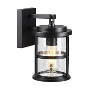 Светильник фасадный Odeon NATURE 4964/1W 60Вт IP44 E27 чёрный