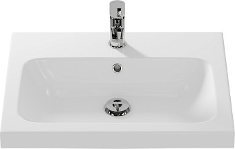 Раковина встраиваемая сверху CERSANIT COLOUR S-UM-COL50/1-w 50,5х41см