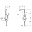Смеситель для раковины VITRA Suit A4261639 чёрный
