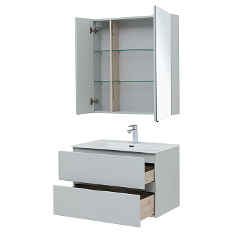 Мебель для ванной AQUANET Алвита New 274204 серый