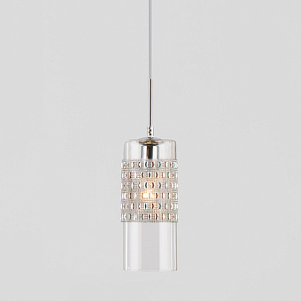 Светильник подвесной Eurosvet Pilar 50148/1 хром 40Вт E27