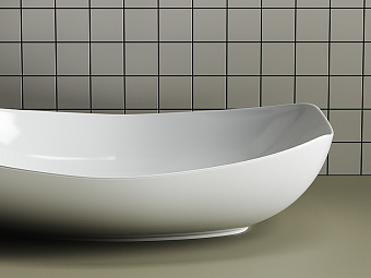 Раковина накладная Ceramica Nova ELEMENT CN5016 56х40см