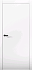 Межкомнатная дверь Aurum Doors Палладий Pd1 Аляска ПВХ 550х2300мм глухая