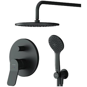 Душевая система AM-PM X-Joy FB85A1RH02 чёрный