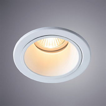 Светильник точечный встраиваемый Arte Lamp TAURUS A6663PL-1WH 50Вт GU10