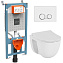 Инсталляция с унитазом VITRA S40 9860B003-7200