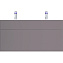 Тумба под раковину подвесная AM-PM Inspire V2.0 M50AFHX1203EGM 49,2х120,8х60см
