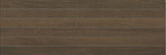Настенная плитка KERAMA MARAZZI 13096TR коричневый темный структура обрезной 30х89,5см 1,343кв.м. матовая