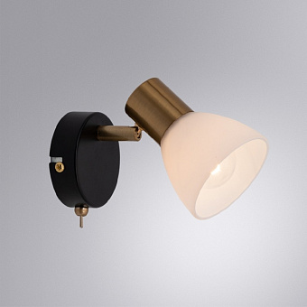 Спот Arte Lamp FALENA A3117AP-1BK 40Вт 1 лампа E14