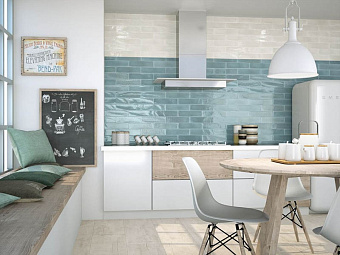 Настенная плитка CIFRE CERAMICA Opal 78795253 Marine 7,5х30см 0,5кв.м. глянцевая