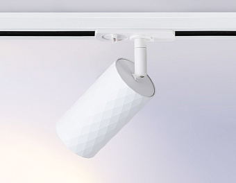 Трековый светильник Ambrella Track System GL5131 12Вт GU10 белый для однофазного трека