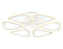 Люстра потолочная Ambrella ACRYLICA Original FA4518 80Вт 6 лампочек LED