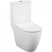 Унитаз напольный VITRA Sento 9830B003-7204 безободковый с микролифтом