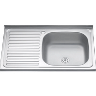 Мойка кухонная MELANA 8050 076 ta R (*20) 80х50см хром