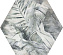 Напольная плитка AZTECA San Francisco Deco Hex White Hex White 52х60см 0,94кв.м. лаппатированная