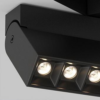 Магнитный трековый светильник Maytoni Points Rot TR077-2-20W3K-B 20Вт LED чёрный