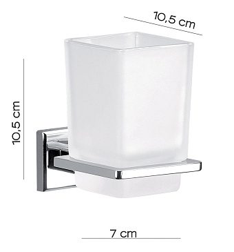 Стакан в ванную Gedy Colorado 6910(13) хром