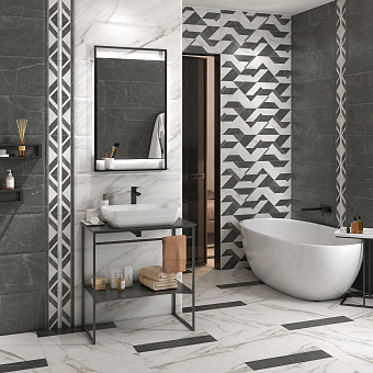 Декор KERAMA MARAZZI Буонарроти 13100TR\3F обрезной 30х89,5см 1,074кв.м.