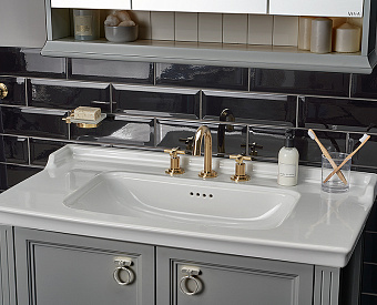 Тумба с раковиной VITRA Valarte 62154 53х80х88см