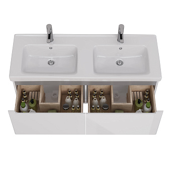 Тумба под раковину подвесная LEMARK Buno mini LM05BM125T 45х120х39,2см