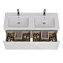 Тумба под раковину подвесная LEMARK Buno mini LM05BM125T 45х120х39,2см