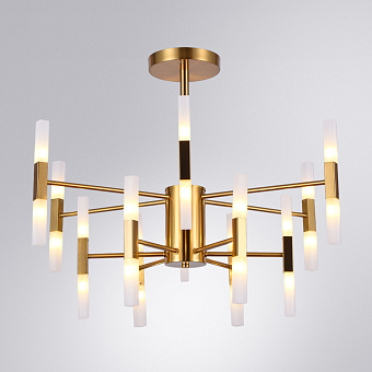 Люстра потолочная Arte Lamp RAMONA A7410PL-24PB 3Вт 24 лампочек G4