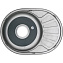 Мойка кухонная MELANA 6044 238 ta (*10) 60х44см хром