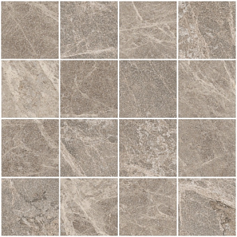 Керамическая мозаика VITRA Marmostone K9513788LPR1VTE0 тёмный греж 30х30см 0,9кв.м.
