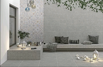 Матовый керамогранит VITRA Newcon K947828R0001VTEP Пэчворк холодная гамма матовый 30х60см 1,08кв.м.