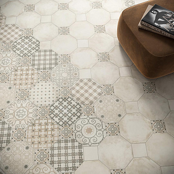 Матовый керамогранит KERAMA MARAZZI Пьяцетта SG243000N бежевый 24х24см 1,09кв.м.