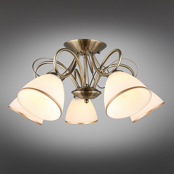 Люстра потолочная Omnilux Alimini OML-25307-05 300Вт 5 лампочек E27